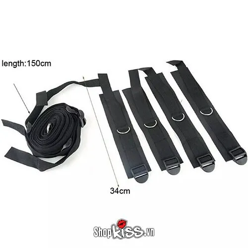 Bedroom Bondage Kit Hand Leg Restraints Couples Fun — photo 6