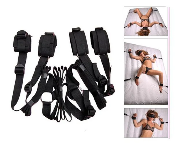 Bedroom Bondage Kit Hand Leg Restraints Couples Fun — photo 7