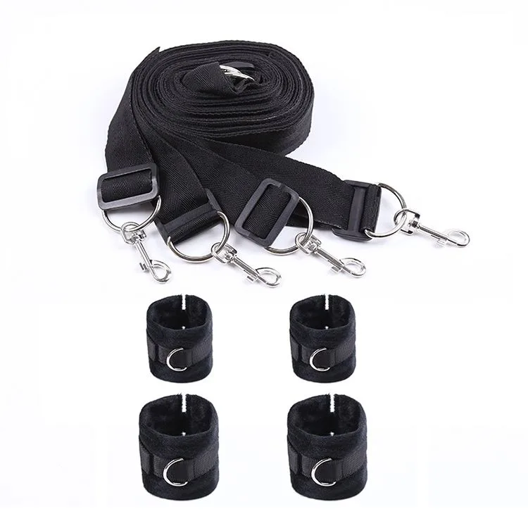 Soft Stretchy Bondage Restraint Handcuffs Set — photo 2