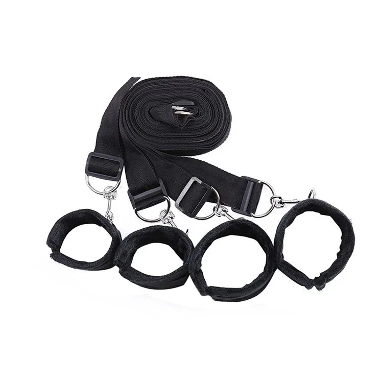 Soft Stretchy Bondage Restraint Handcuffs Set — photo 4
