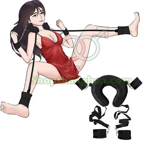 SM004 Restraint Set with Pillow Comfortable BDSM Bondage Kit — photo 3