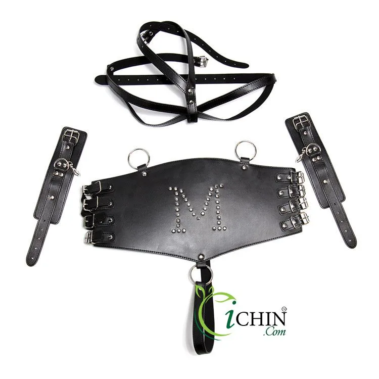 Sexy Open Chest Handcuff Restraint Set for Bondage and Roleplay — photo 2