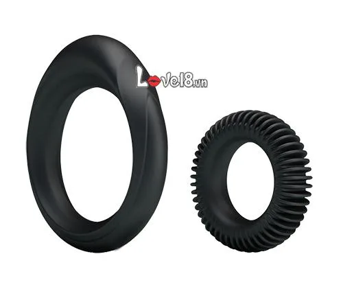 Manhood Cock Ring Delay Ejaculation Silicone Comfortable Fit — photo 3