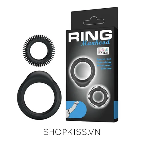 Ring Manhood Penis Cock Ring Delay Erection Enhancer Male Toy — photo 2