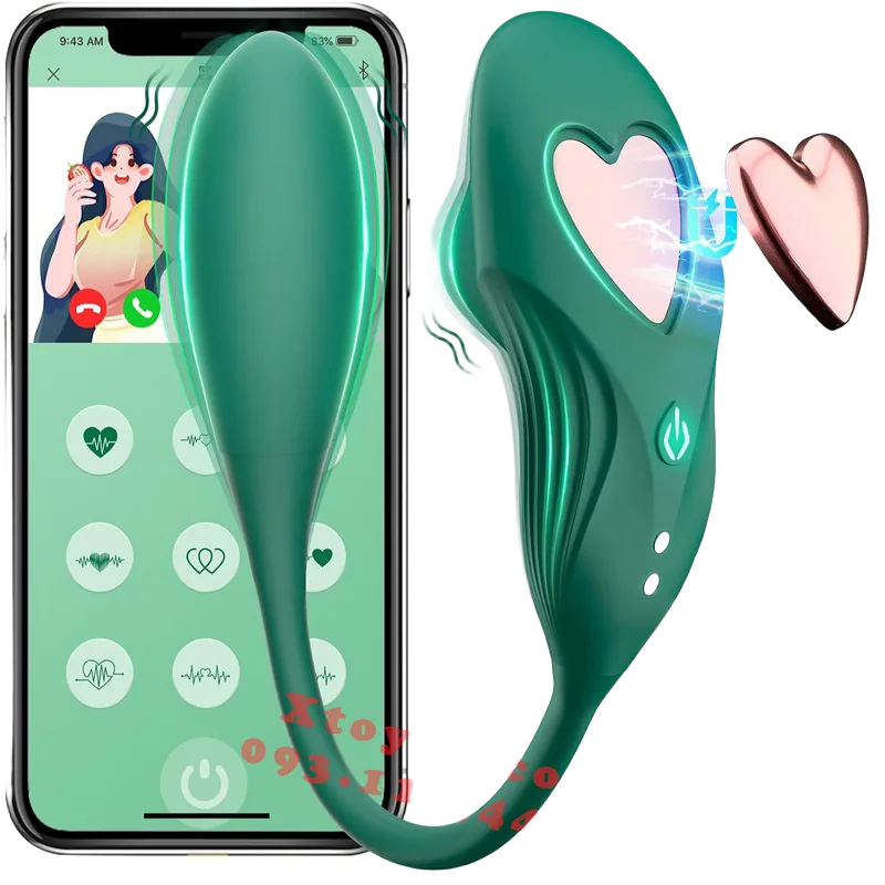 BOCO Premium 2-Head Vibrating Egg with Remote & App Control