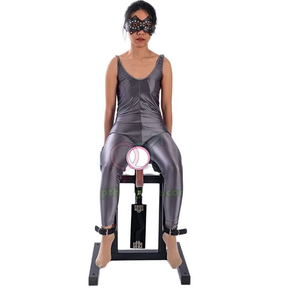 Body Restraint Chair With Masturbation Gun