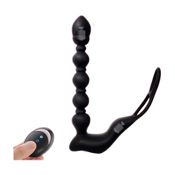 Body Safe Remote Control Anal Beads Vibrator