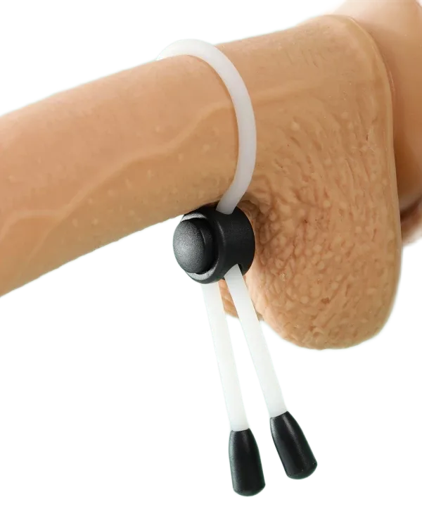 Boss Silicon Cock Ring Adjustable Delay Enhancer