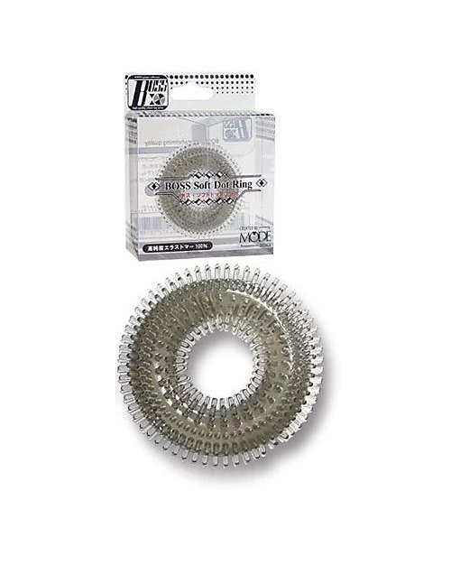Boss Soft Dot Ring Japanese Premium Penis Ring — photo 4