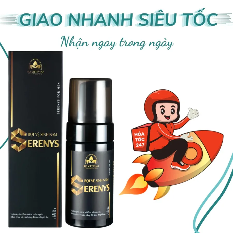 Serenys Men Foaming Cleanser 100ml Deep Clean Fresh — photo 2