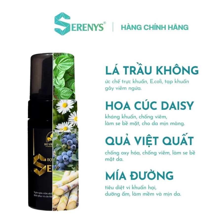 Serenys Men Foaming Cleanser 100ml Deep Clean Fresh — photo 4