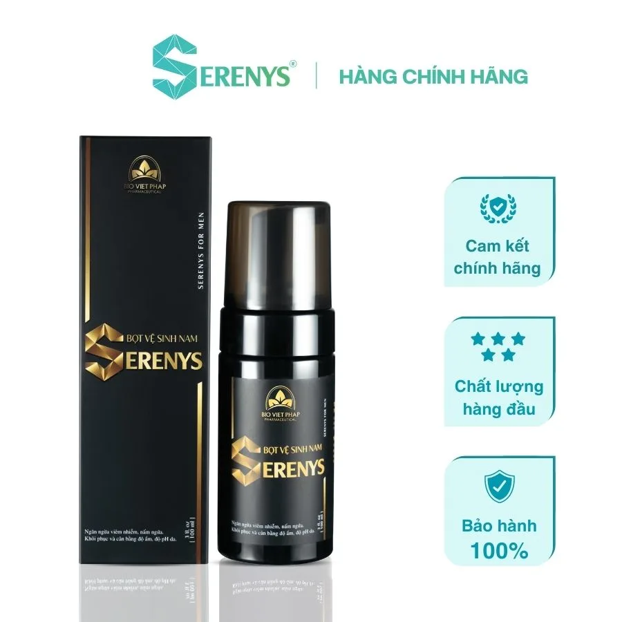 Serenys Men Foaming Cleanser 100ml Deep Clean Fresh — photo 6