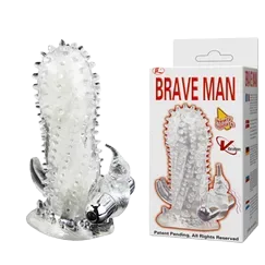 Brave Man Textured Condom High Quality Safe Pleasure
