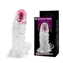 Brave Man Vibrating Penis Sleeve Delay Ejaculation
