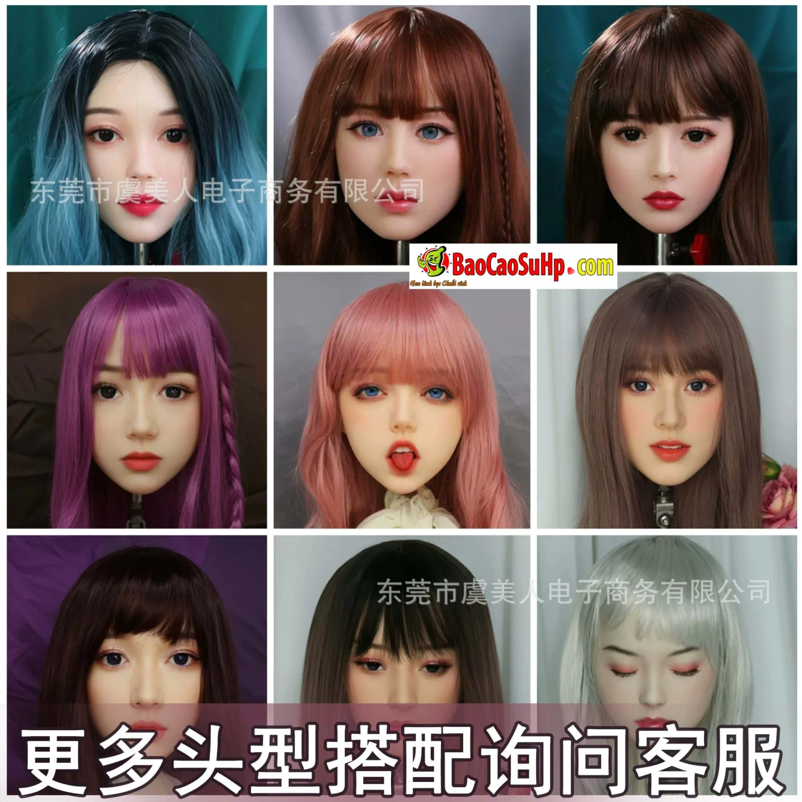 Chau Hoa Half Body Silicone Head Sex Doll 16kg Soft TPE — photo 6