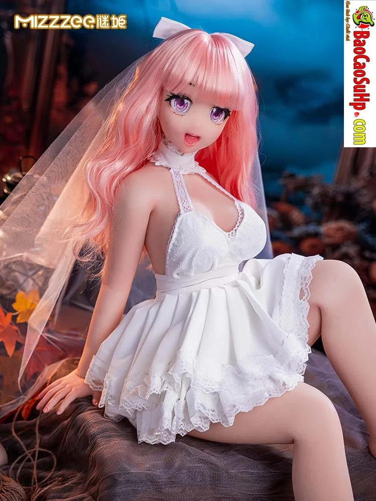 Anime Bianca 88cm Silicone Cute Bride Realistic Sex Doll — photo 5