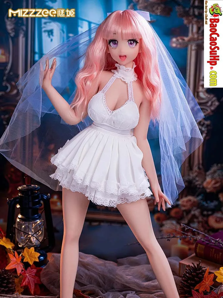 Anime Bianca 88cm Silicone Cute Bride Realistic Sex Doll — photo 4