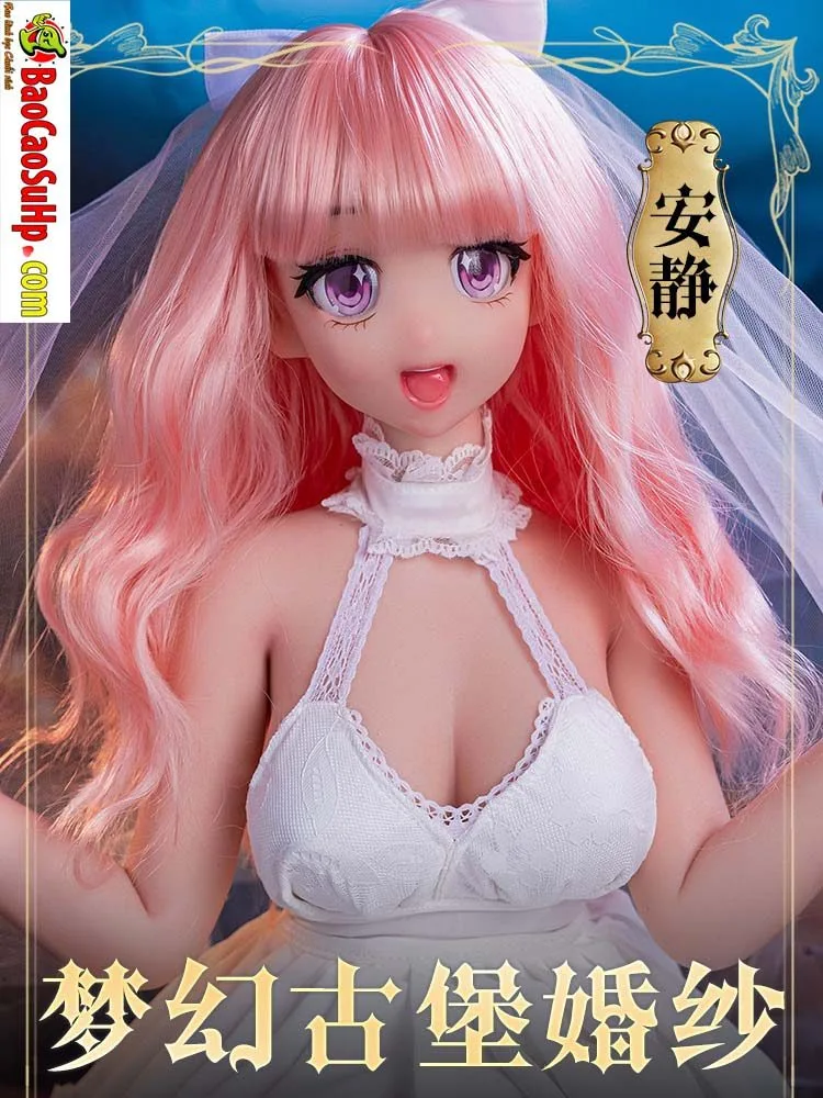 Anime Bianca 88cm Silicone Cute Bride Realistic Sex Doll — photo 2