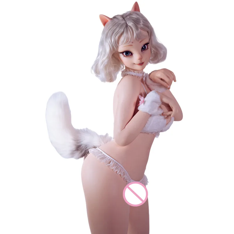 Anime White BunnyLili Girl 164cm Full Silicone Love Doll — photo 2