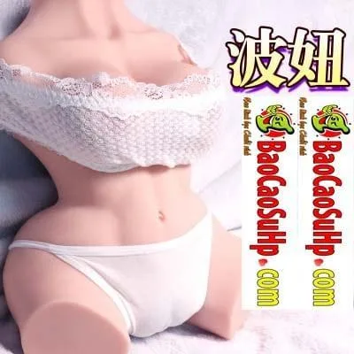 Sexy seated half body love doll premium lifelike adult pleasure toy — photo 2
