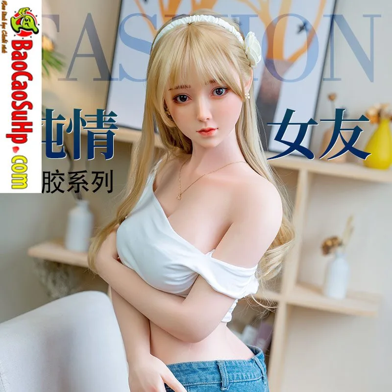 Ninh Hinh 158cm Blonde Innocent Realistic Sex Doll — photo 4