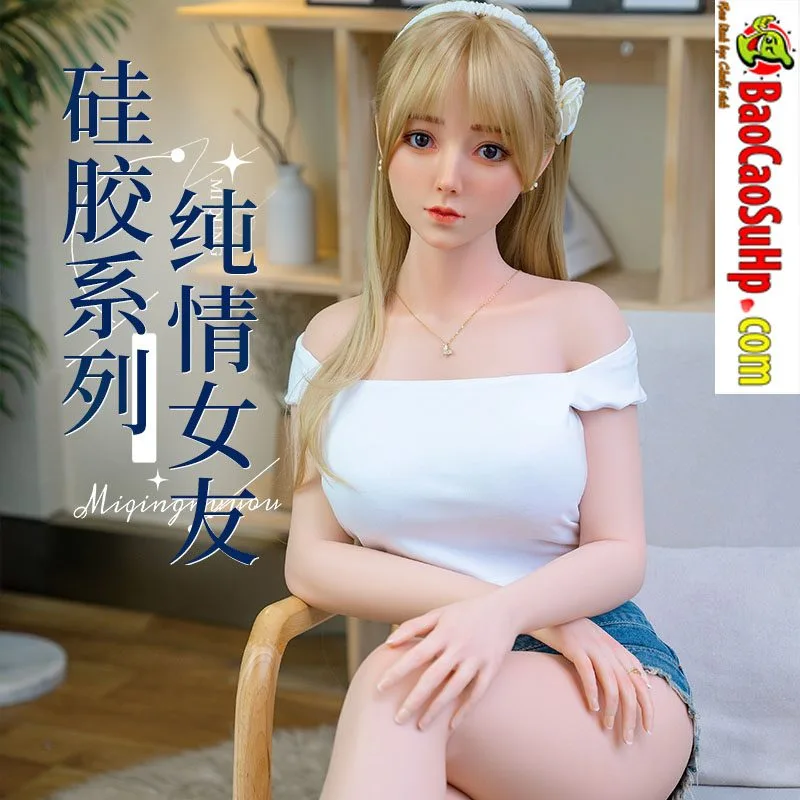 Ninh Hinh 158cm Blonde Innocent Realistic Sex Doll — photo 3