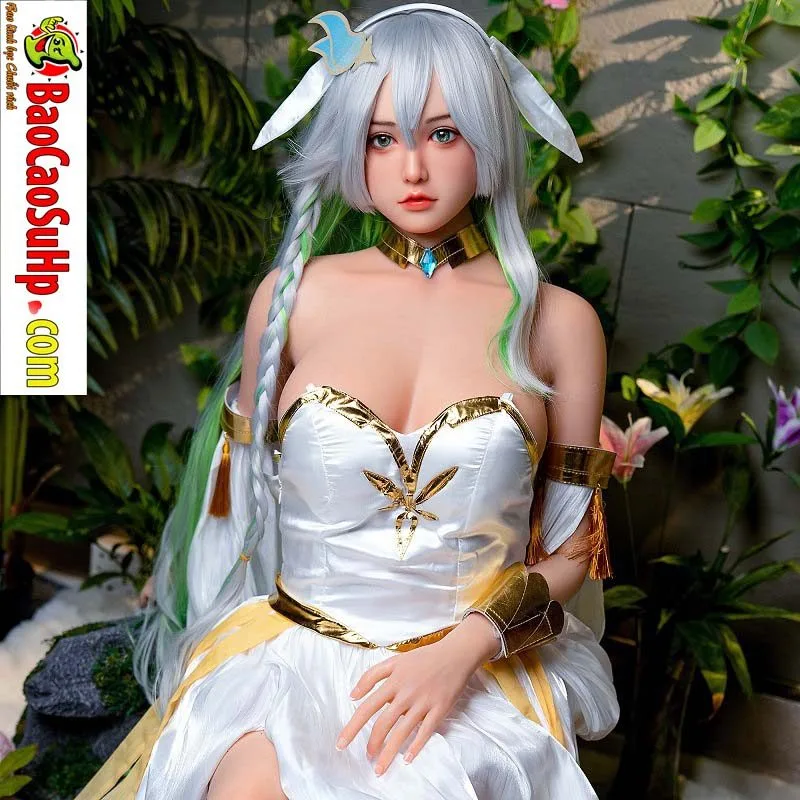 ELF Hayoon 1.58m Realistic Silicone Wigged Busty Love Doll — photo 2