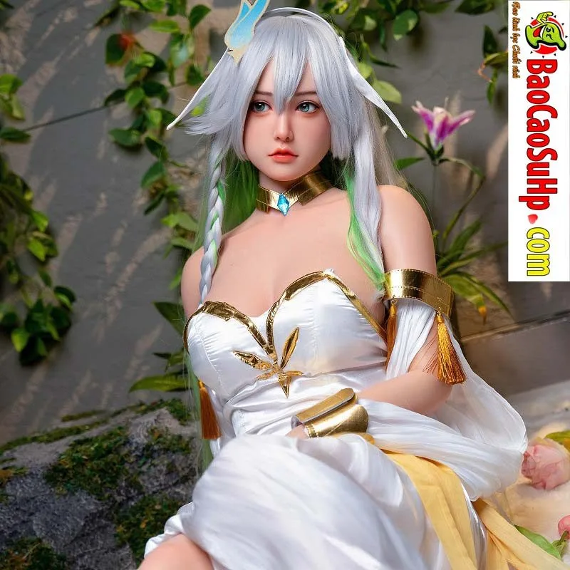 ELF Hayoon 1.58m Realistic Silicone Wigged Busty Love Doll — photo 3