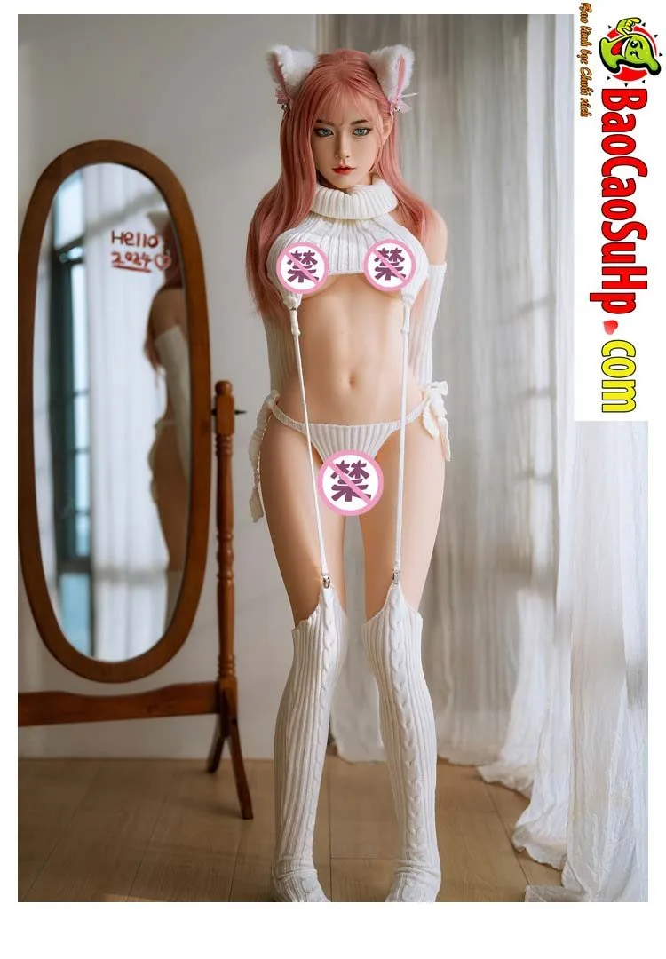 Pink Fox Lady 1.6m Sexy Realistic Love Doll — photo 5