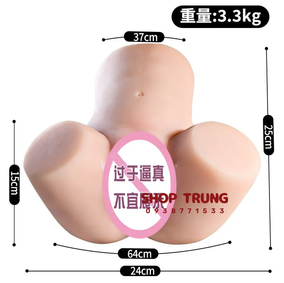 Mini Half Body Realistic Silicon Doll Vibrate Moan Suck Heated — photo 6