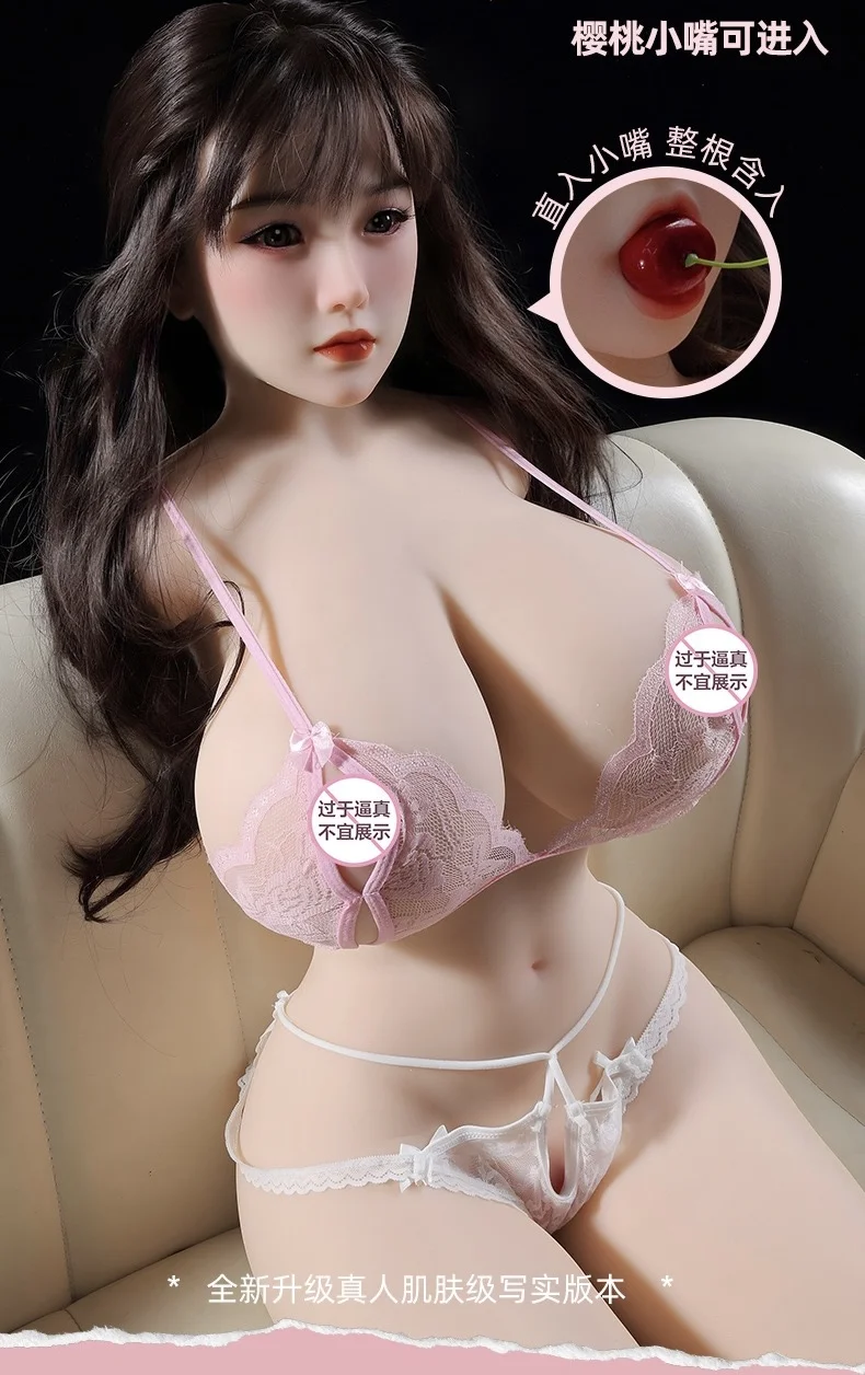 ZA8 Silicone Half Body Doll 98cm Soft TPE Realistic Figure — photo 3