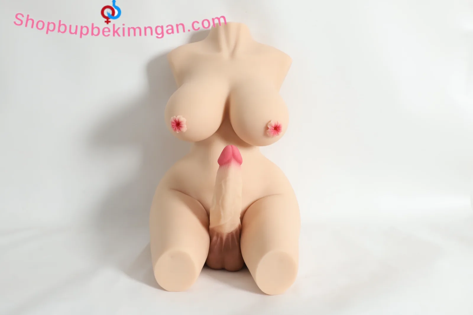 ZA38 Dual-Function Sex Doll with Silicone Vag & Penis — photo 3
