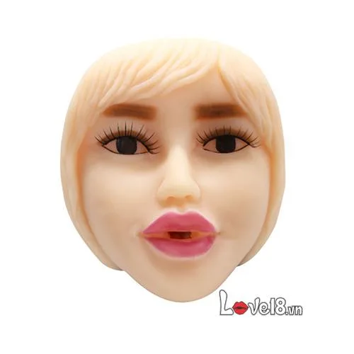 Oral sex realistic silicone doll head male masturbator — photo 3