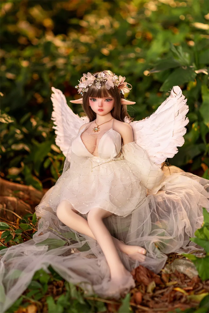 Jinna 80CM Angel Mini TPE Silicone Realistic Sex Doll — photo 3