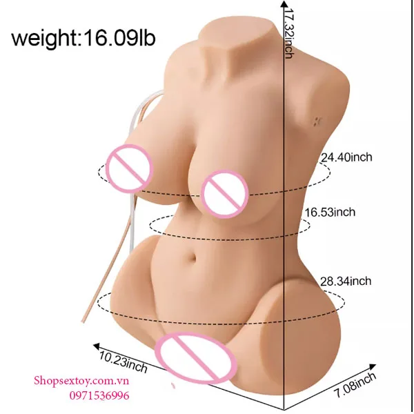 BB 04 3D Vibrating Sex Doll - Remote Control Realistic Movements — photo 5