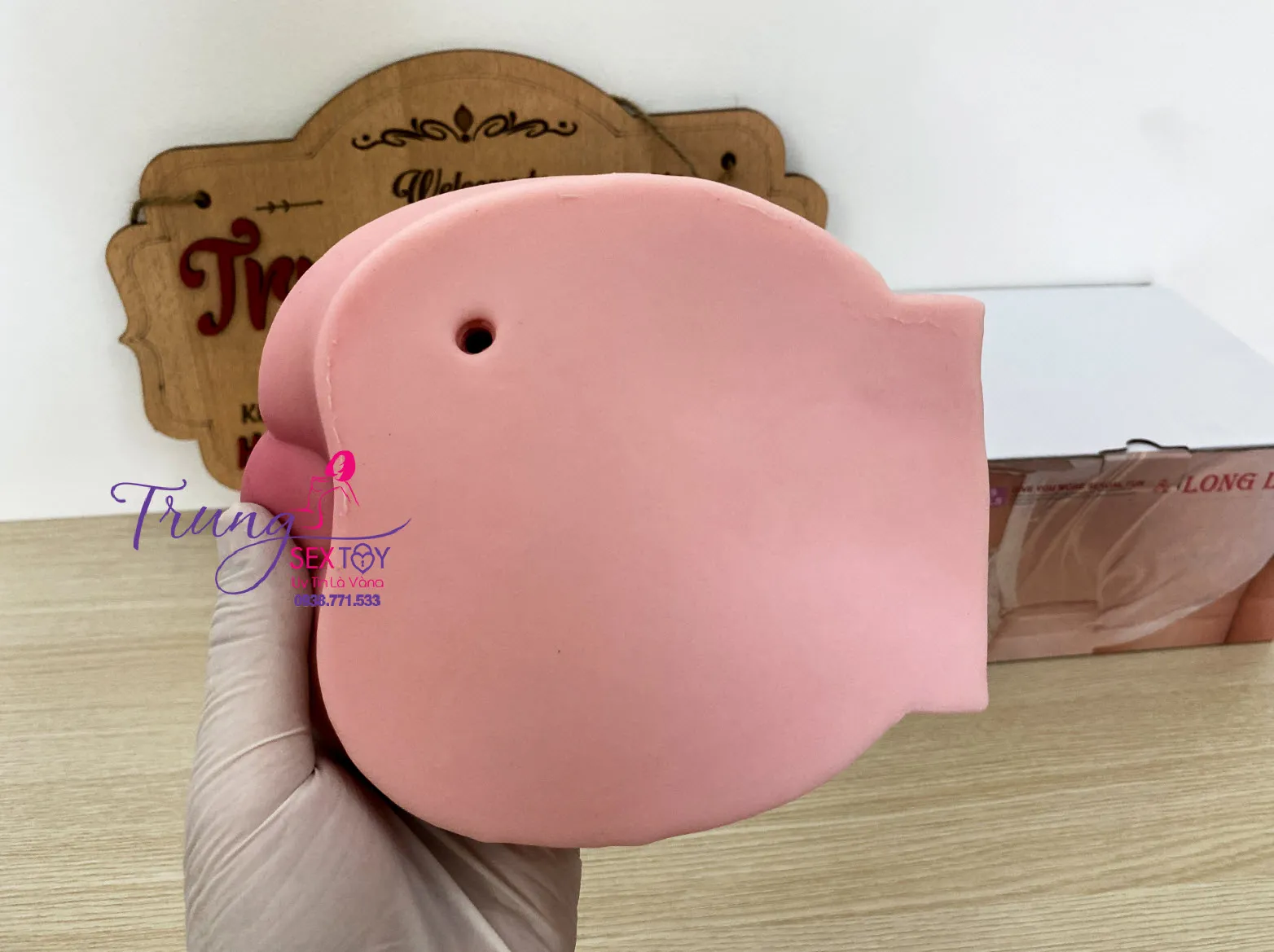 Mini Silicone Half Body Sex Doll Realistic Pink — photo 5