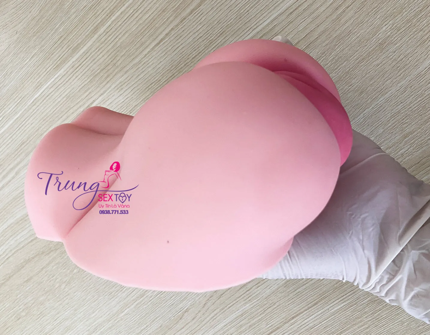 Mini Silicone Half Body Sex Doll Realistic Pink — photo 6