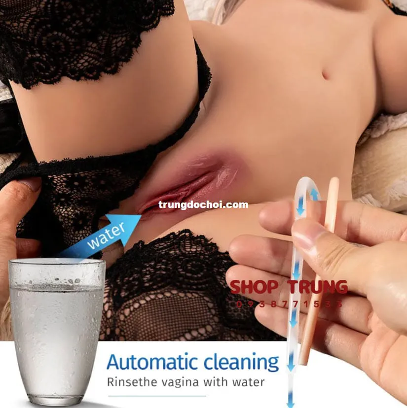 Realistic Half Body Vibrating Sucking Sex Doll — photo 5