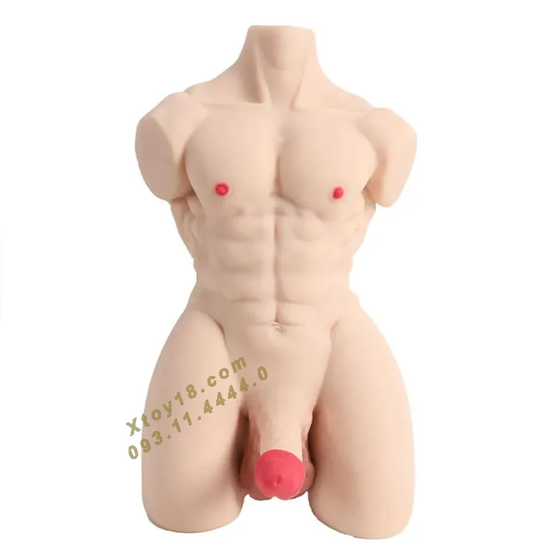 3D Male Partial Sex Doll Silicone Flexible Erotic Toy — photo 2