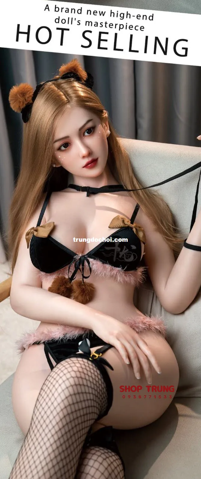 Full Body Silicone Male Sex Doll 1.6m Steel Frame Vibrating — photo 2