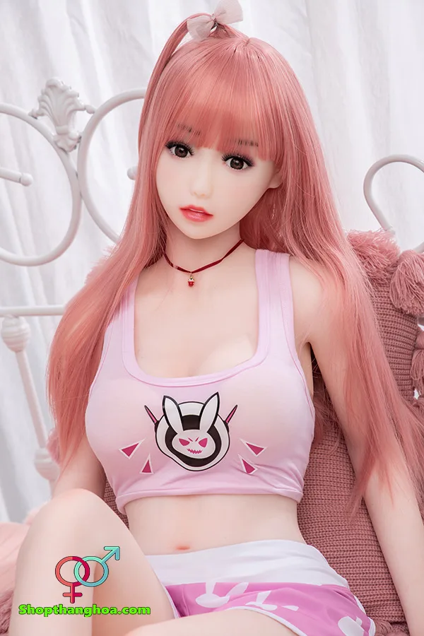Aiomi Doll Pink Hair 148-168cm Female Realistic Love Doll — photo 2