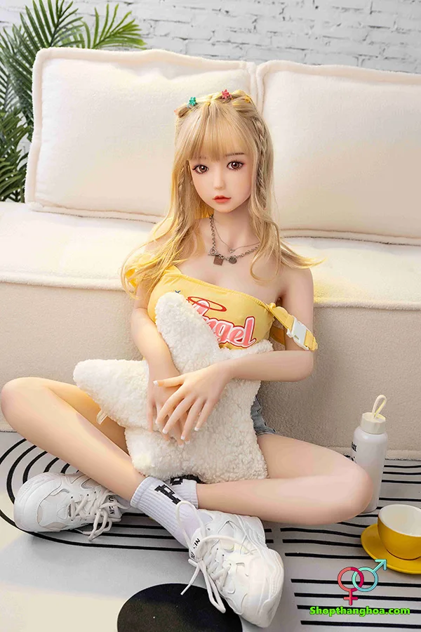Aiomi Blonde Silicone Love Doll Cute Affordable 160cm — photo 2