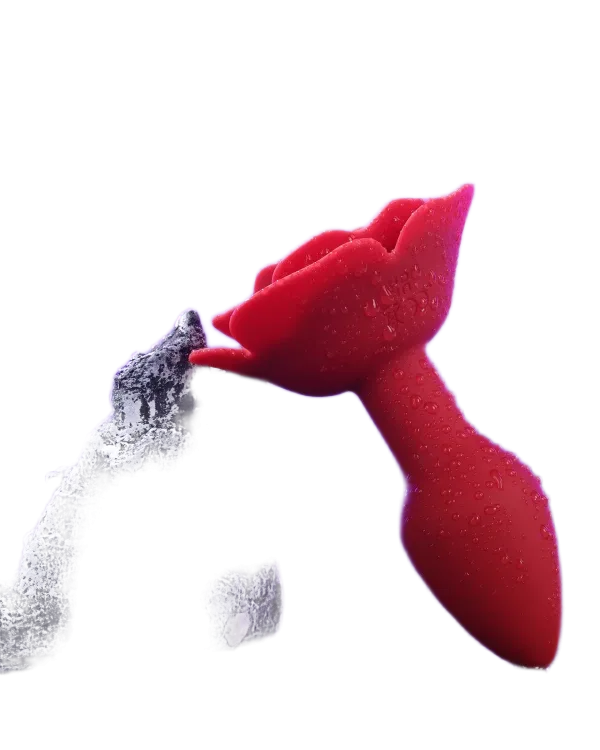 Butt Plug Flower 10 Mode Remote Silicone Anal Stimulator