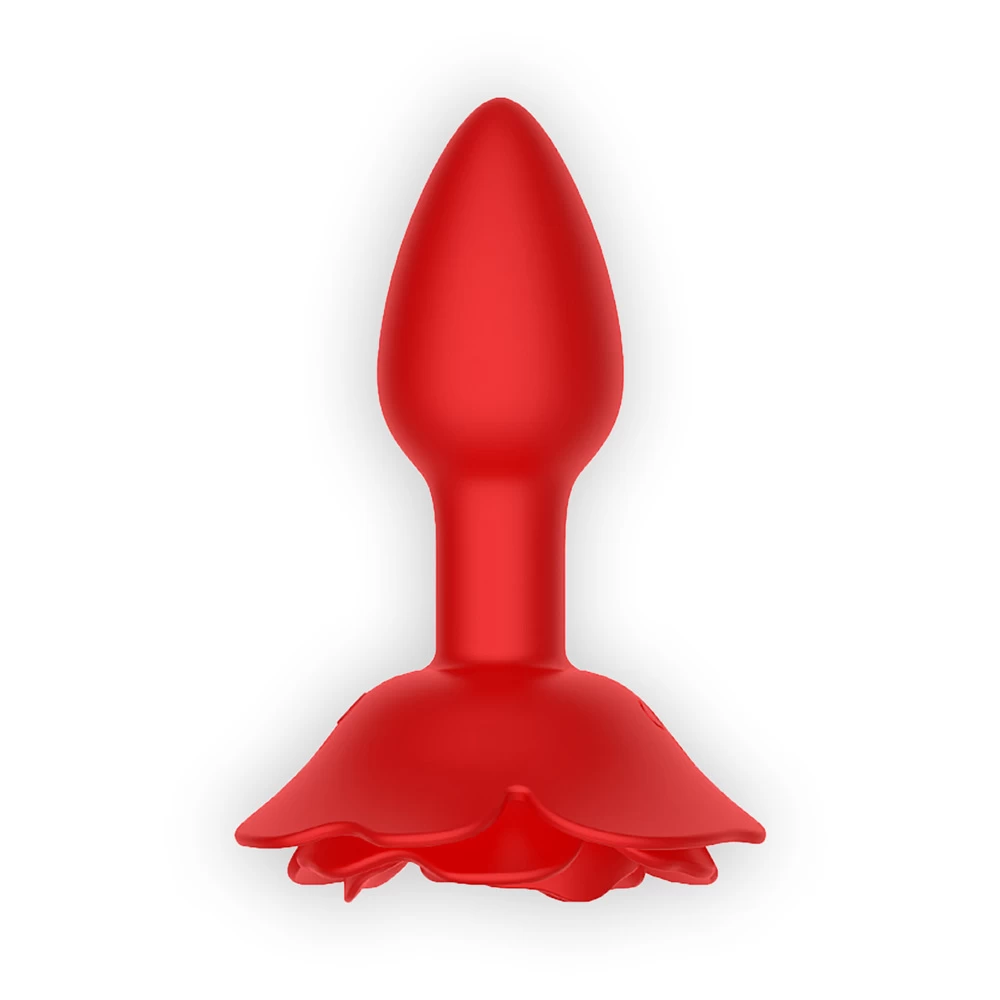 Butt Plug Flower 10 Mode Remote Silicone Anal Stimulator — photo 7