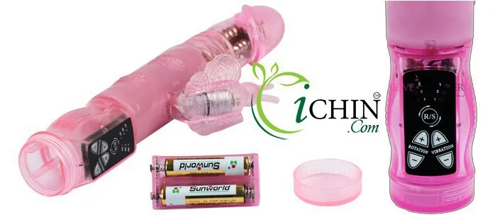 Crazy Rabbit Butterfly Vibrating Rotating Thrusting Toy for Women — photo 5