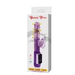 Butterfly Prince Handheld 7 Mode Silicone Female Vibrator AAA Battery