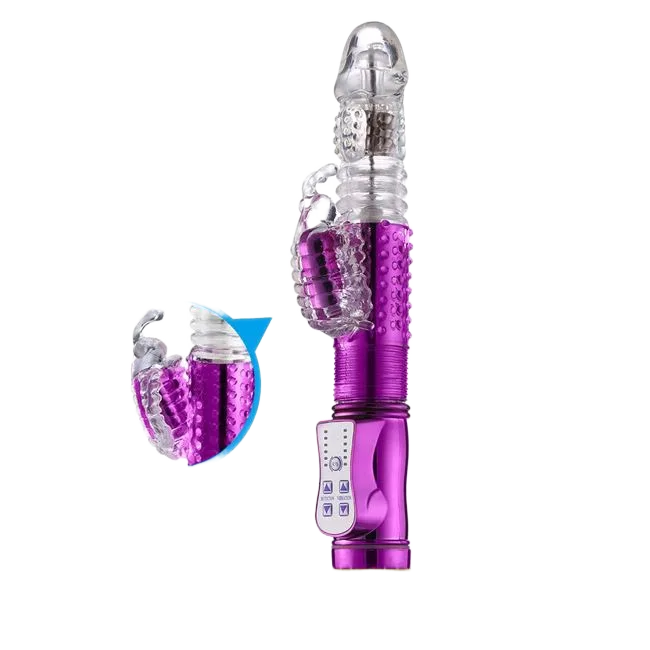 Butterfly Prince Powerful Super Rotating Vibrating Dildo