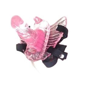 Butterfly Strap-On Vibrator Small Discreet Pleasure Toy
