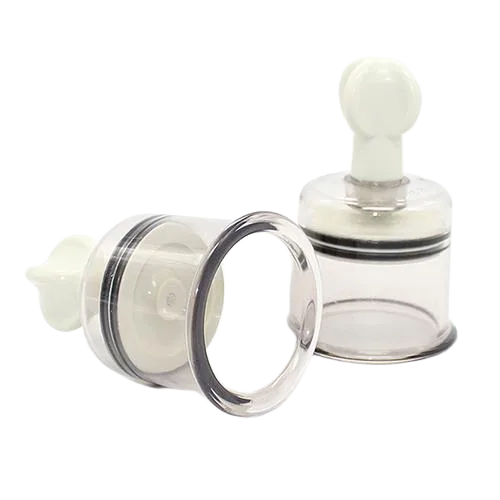 BZ09N Nipple Suction Stimulation Toy Clear ABS Material