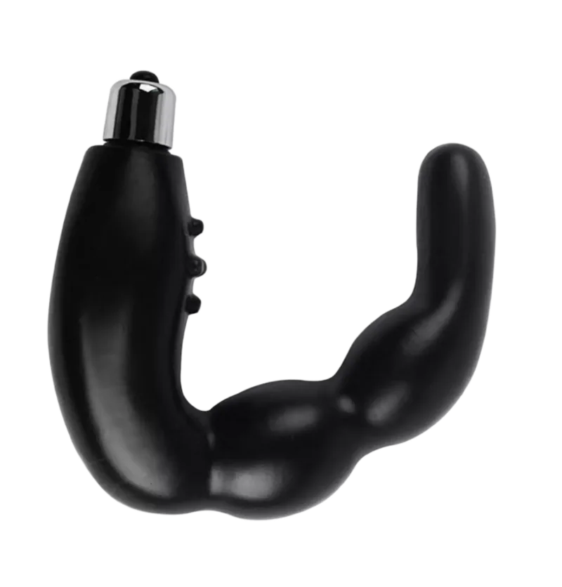 C G Spot Prostate Massager Anal Vibrator Black